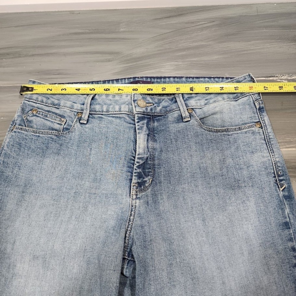 NYDJ Women's Straight Leg Jeans - Light Blue - Picture 7 of 11